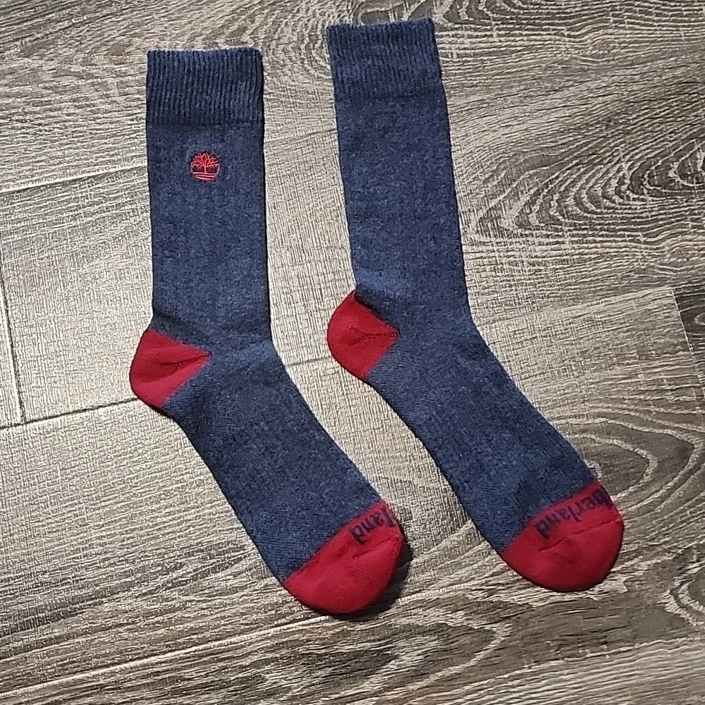 Timberland Colorblock Crew Socks